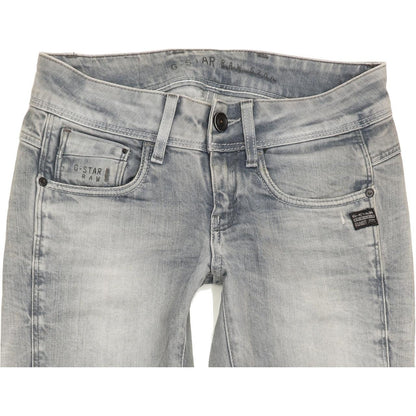 G-Star Midge Cody Women Grey Skinny Slim Stretch Jeans W26 L30