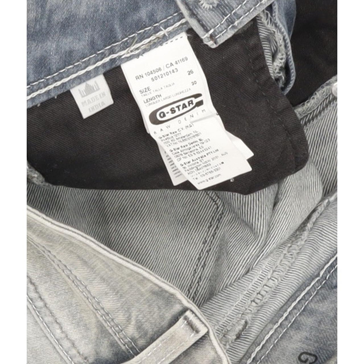 G-Star Midge Cody Women Grey Skinny Slim Stretch Jeans W26 L30