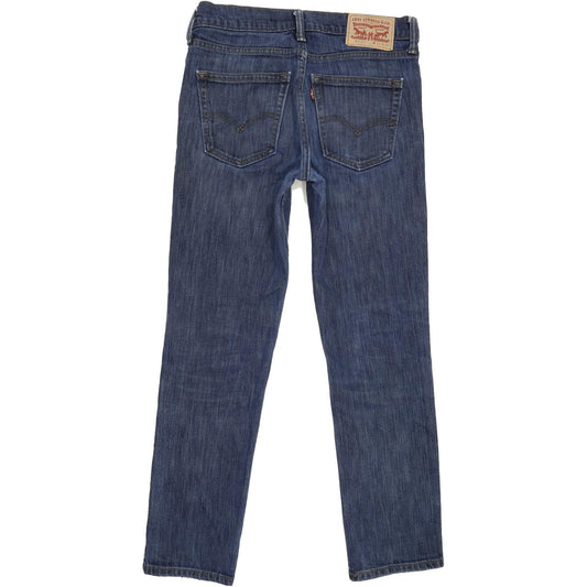 Levi's 511 Men Blue Straight Regular Stretch Jeans W32 L29