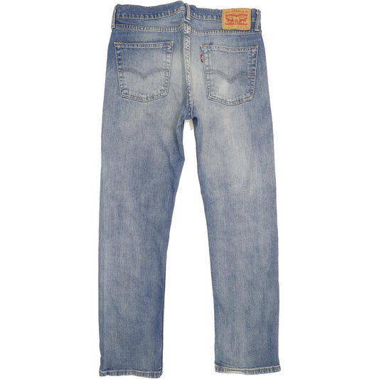 Levi's 513 Men Blue Straight Slim Stretch Jeans W33 L30