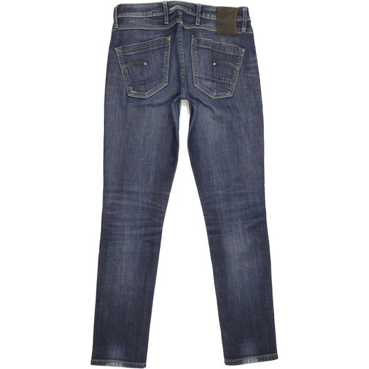 G-Star 3301 Women Blue Straight Slim Jeans W28 L30