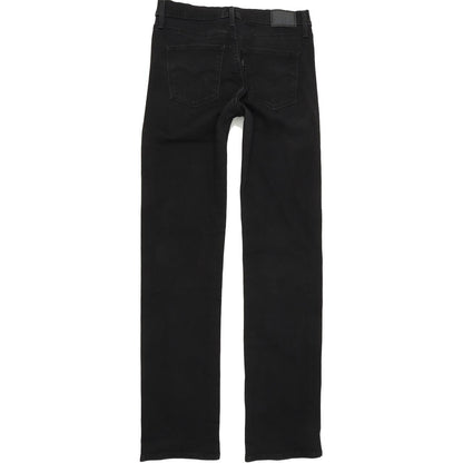 Levi's Slimming Women Black Straight Regular Stretch Jeans W30 L34