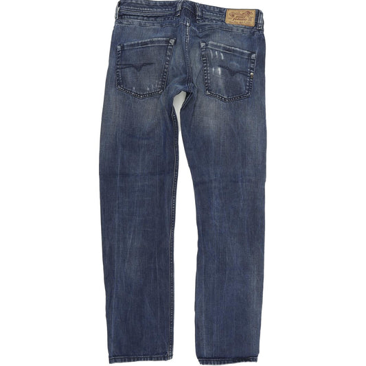 Diesel Belther Men Blue Tapered Slim Jeans W31 L32