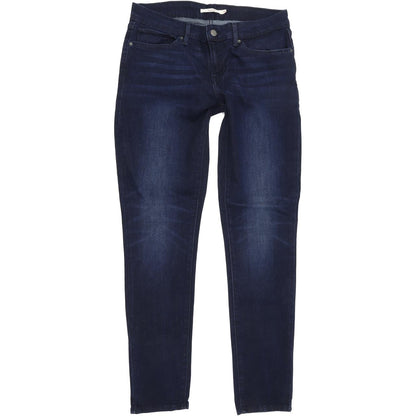 Levi's 711 Women Blue Skinny Slim Stretch Jeans W30 L32