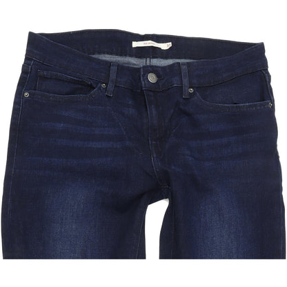 Levi's 711 Women Blue Skinny Slim Stretch Jeans W30 L32