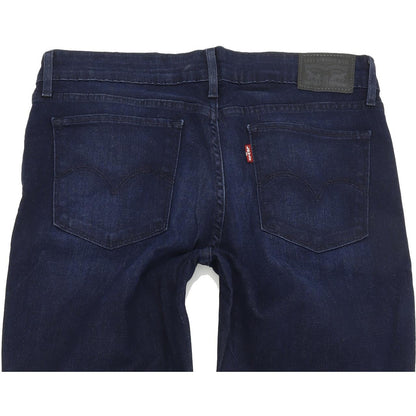 Levi's 711 Women Blue Skinny Slim Stretch Jeans W30 L32