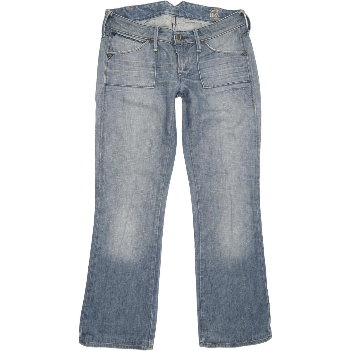 Wrangler Megan Seasonal Women Blue Bootcut Slim Jeans W30 L30