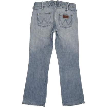 Wrangler Megan Seasonal Women Blue Bootcut Slim Jeans W30 L30