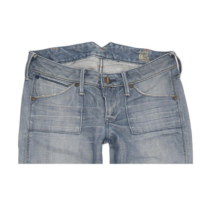 Wrangler Megan Seasonal Women Blue Bootcut Slim Jeans W30 L30