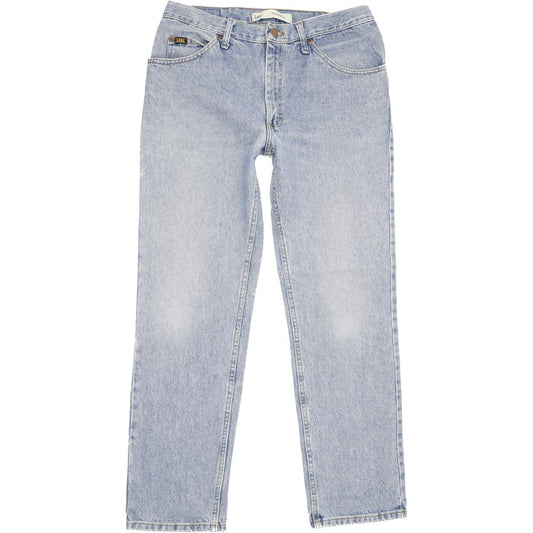 Lee Men Blue Straight Regular Jeans W34 L31