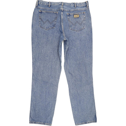 Wrangler Idaho Men Blue Straight Regular Jeans W39 L33