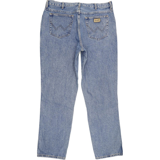 Wrangler Idaho Men Blue Straight Regular Jeans W39 L33