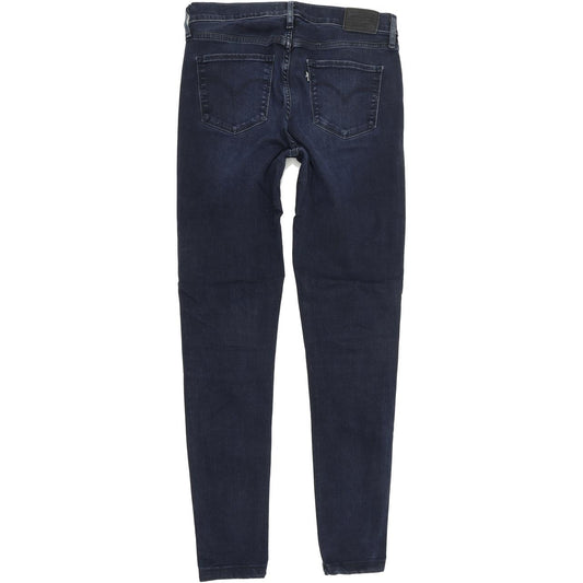 Levi's 720 Super Women Blue Skinny Slim Stretch Jeans W28 L29