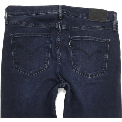 Levi's 720 Super Women Blue Skinny Slim Stretch Jeans W28 L29