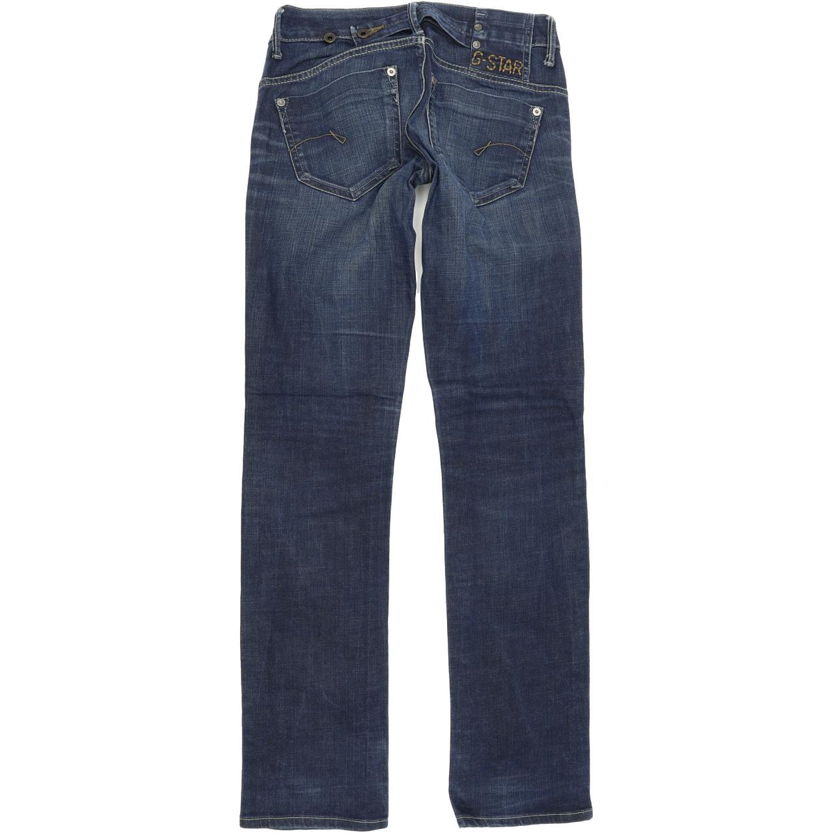 G-Star Midge Women Blue Straight Regular Stretch Jeans W26 L32