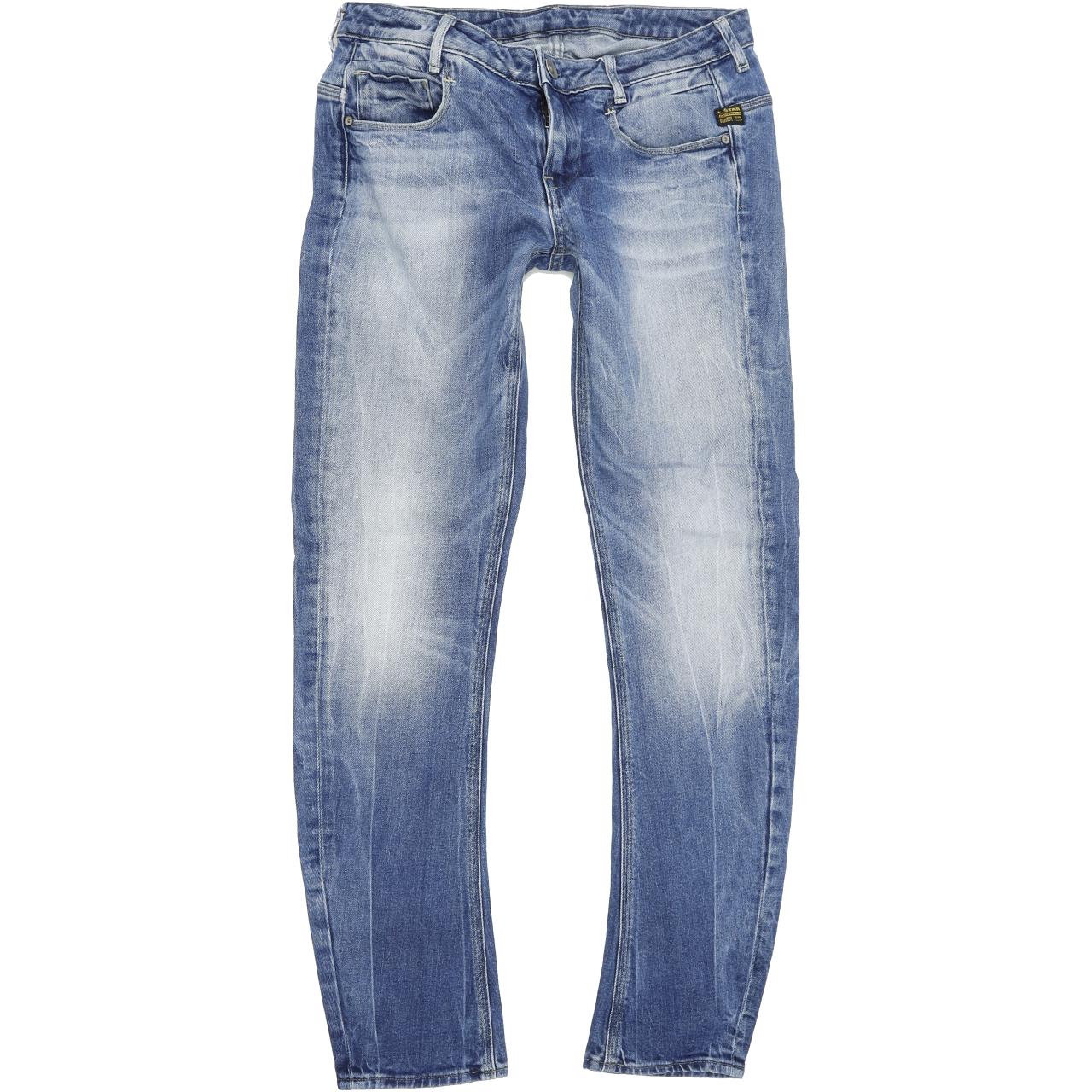 G-Star New Radar Women Blue Skinny Slim Stretch Jeans W30 L31