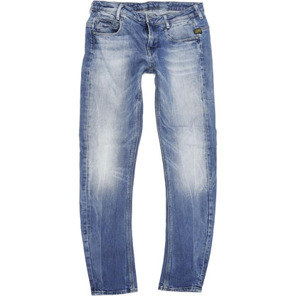 G-Star New Radar Women Blue Skinny Slim Stretch Jeans W30 L31