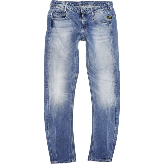 G-Star New Radar Women Blue Skinny Slim Stretch Jeans W30 L31