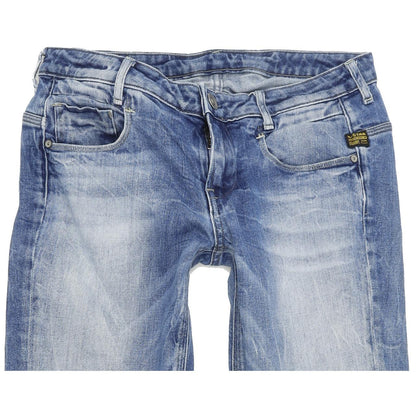 G-Star New Radar Women Blue Skinny Slim Stretch Jeans W30 L31