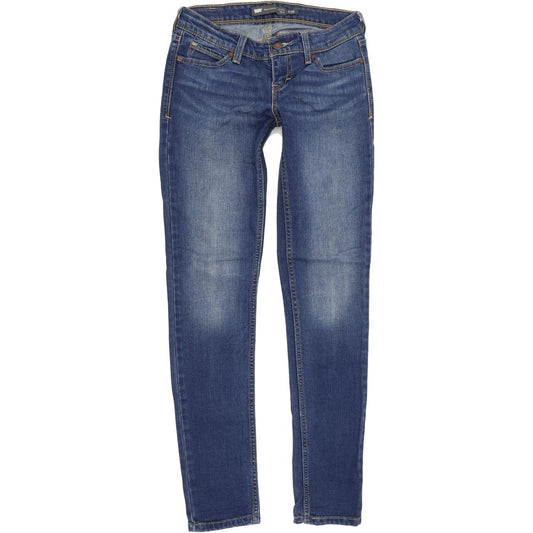 Levi's Demi Curve Women Blue Skinny Slim Stretch Jeans W26 L31