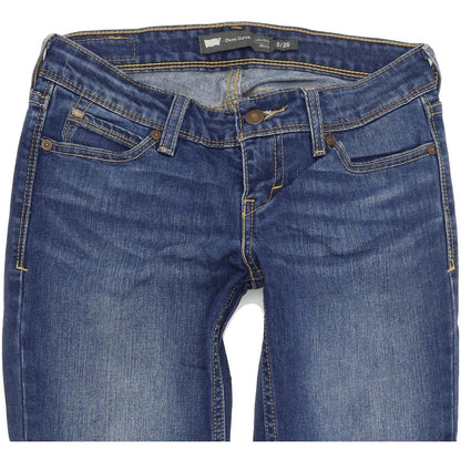 Levi's Demi Curve Women Blue Skinny Slim Stretch Jeans W26 L31