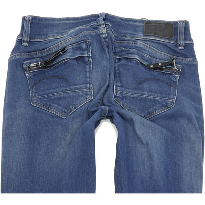 G-Star Midge Cody Women Blue Skinny Slim Stretch Jeans W27 L30