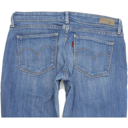 Levi's Demi Curve Women Blue Skinny Slim Stretch Jeans W28 L32