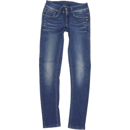 G-Star Women Blue Tapered Regular Stretch Jeans W26 L32