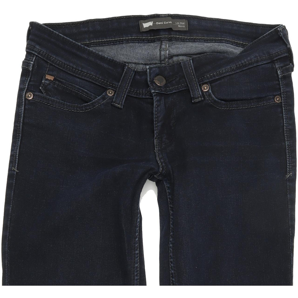 Levi's Demi Curve Women Blue Skinny Slim Stretch Jeans W26 L32