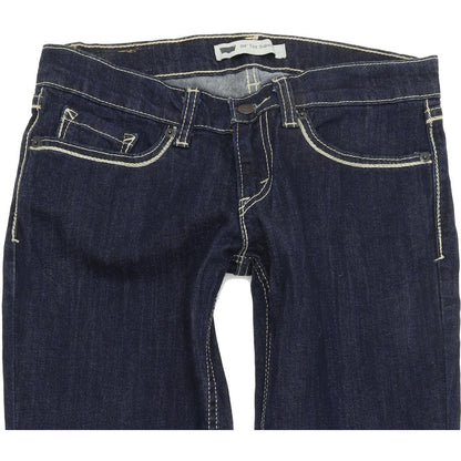 Levi's 524 too Superlow Women Blue Skinny Slim Stretch Jeans W27 L32