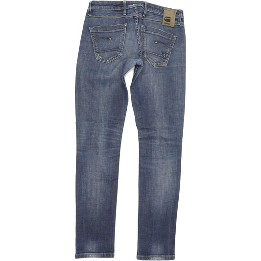G-Star Women Blue Skinny Slim Stretch Jeans W28 L31