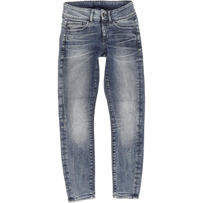 G-Star Midge D-Cody Women Blue Skinny Slim Stretch Jeans W26 L29