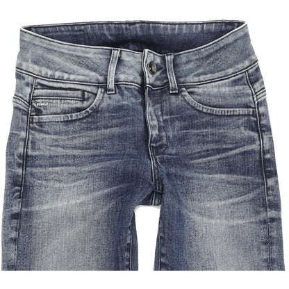 G-Star Midge D-Cody Women Blue Skinny Slim Stretch Jeans W26 L29