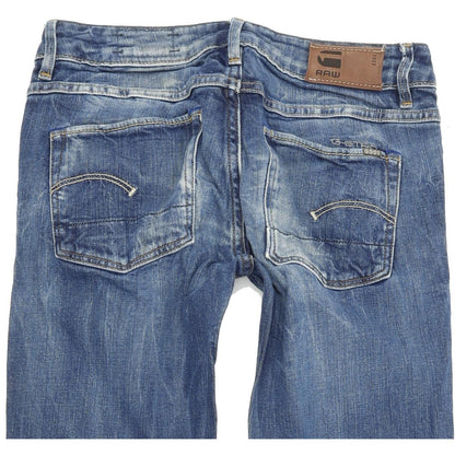 G-Star 3301 Women Blue Skinny Slim Stretch Jeans W26 L30