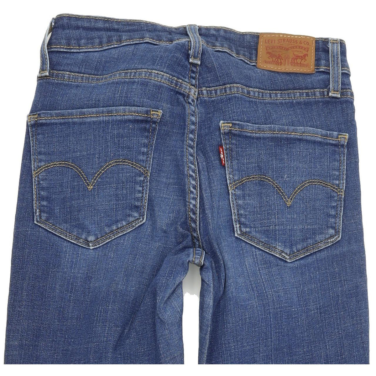 Levi's 721 High Rise Women Blue Skinny Slim Stretch Jeans W27 L30
