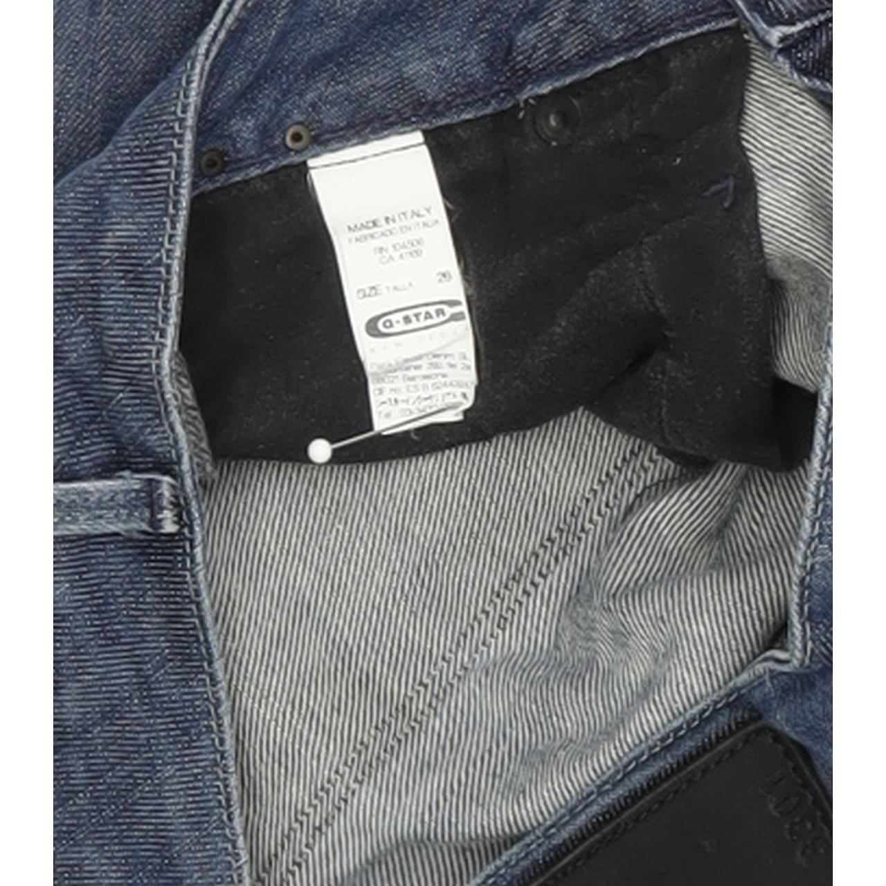 G-Star Medin Women Blue Skinny Slim Capri Stretch Jeans W26 L26