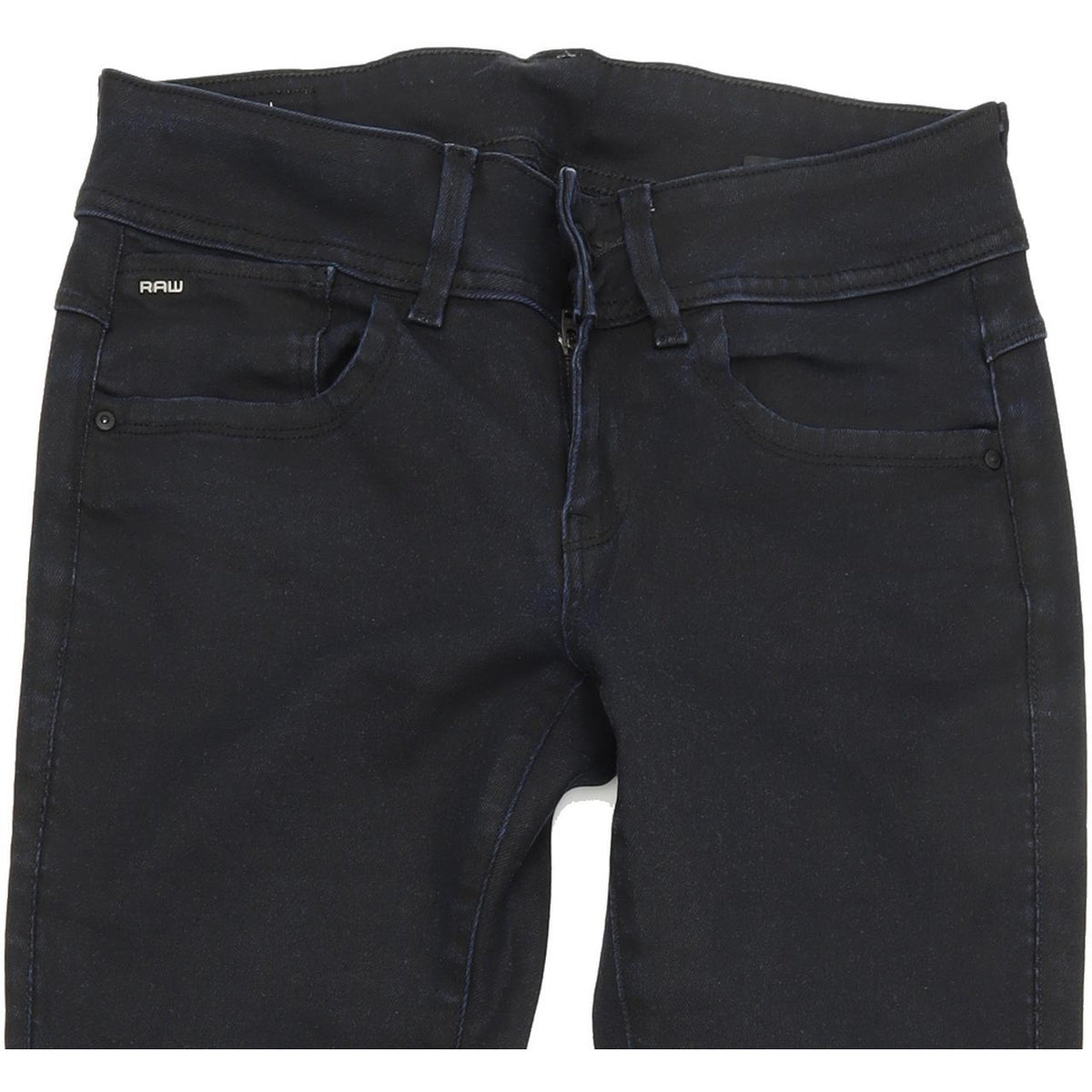 G-Star Lynn Mid Women Blue Skinny Slim Stretch Jeans W27 L32