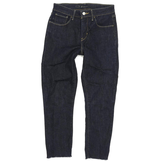 Levi's High Rise Women Blue Skinny Slim Capri Stretch Jeans W27 L23