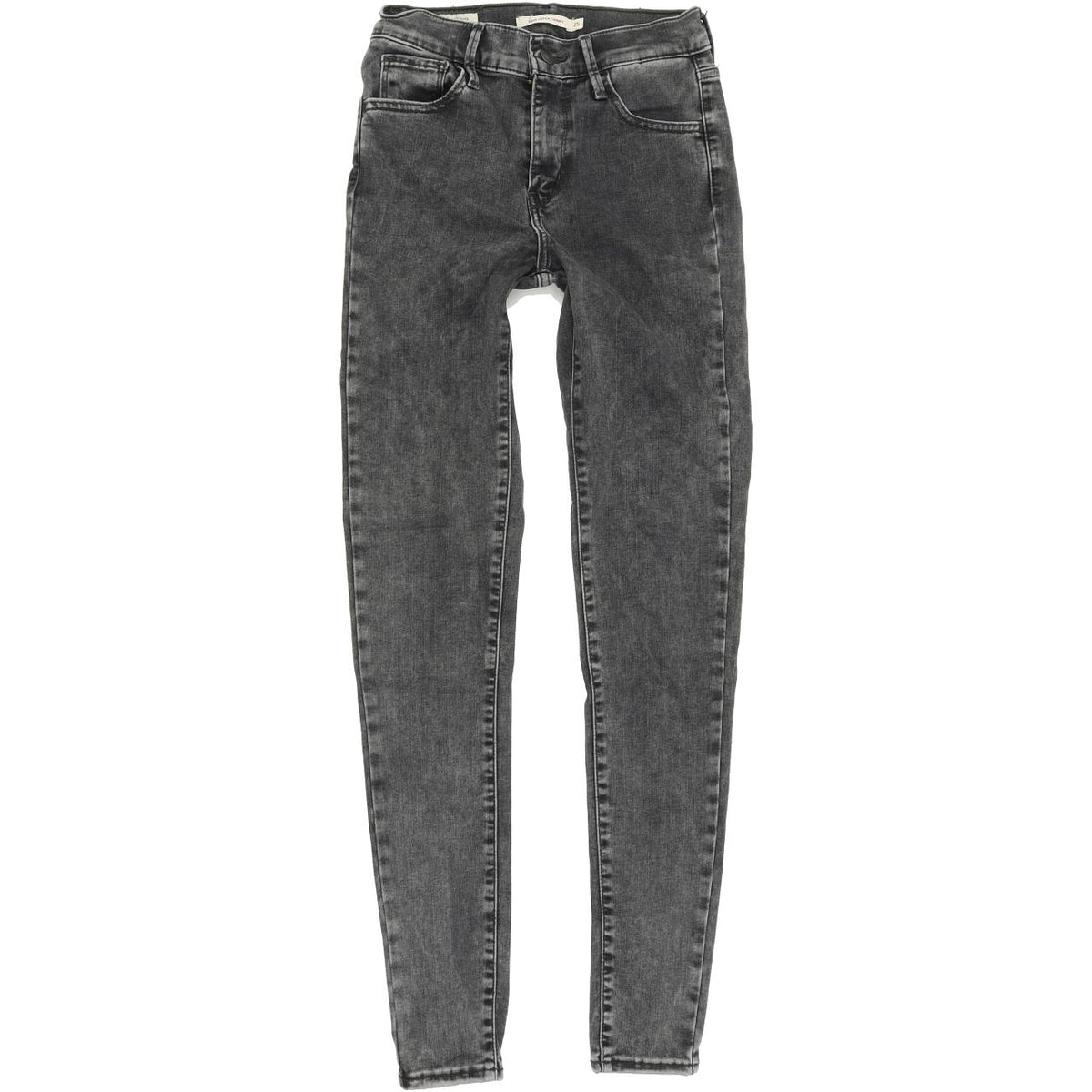 Levi's 720 Super Women Grey Skinny Slim Stretch Jeans W25 L30