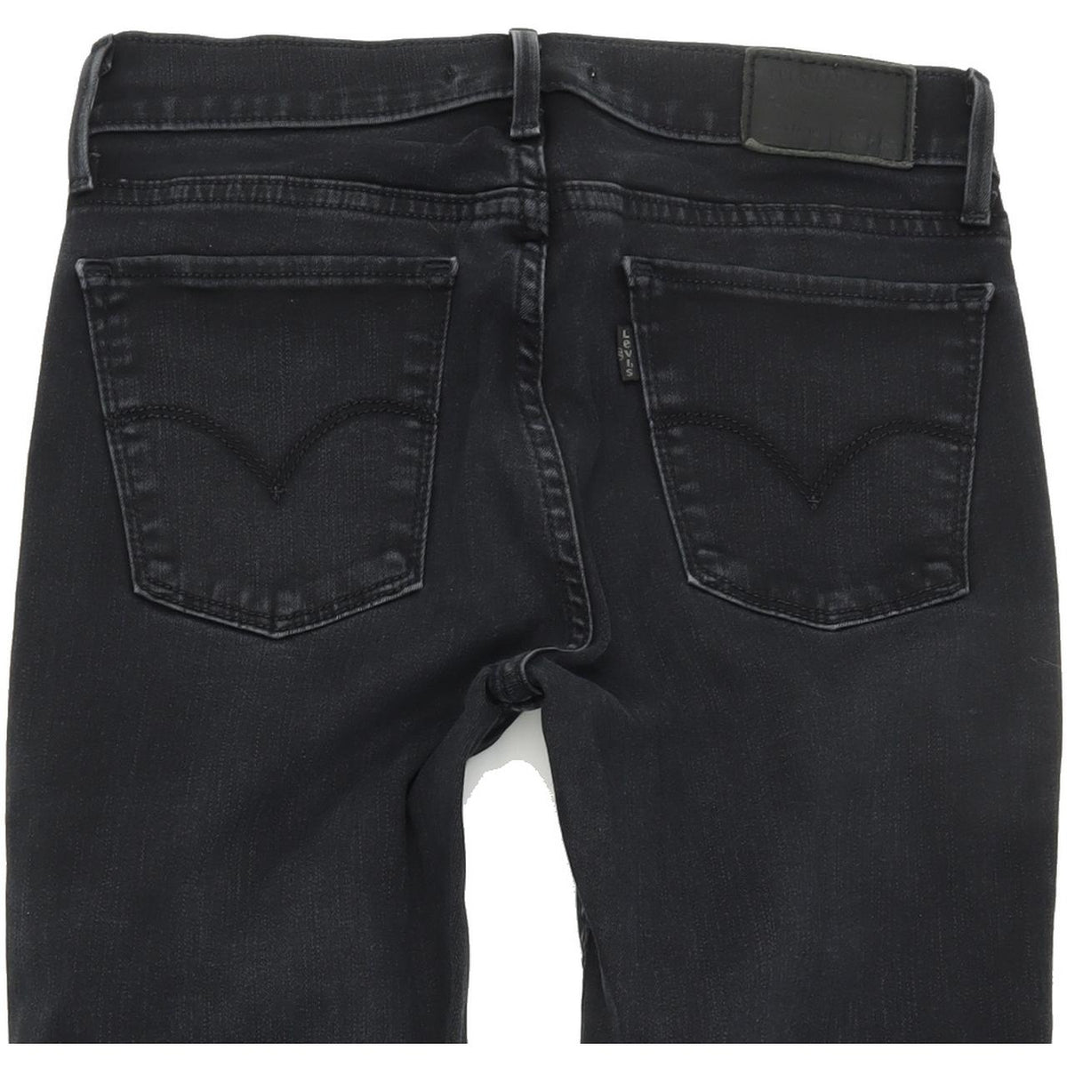 Levi's 710 Women Black Skinny Slim Stretch Jeans W27 L30
