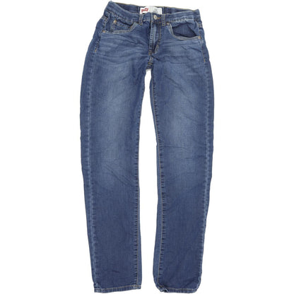 Levi's 510 Kids Women Blue Skinny Slim Stretch Jeans W27 L32