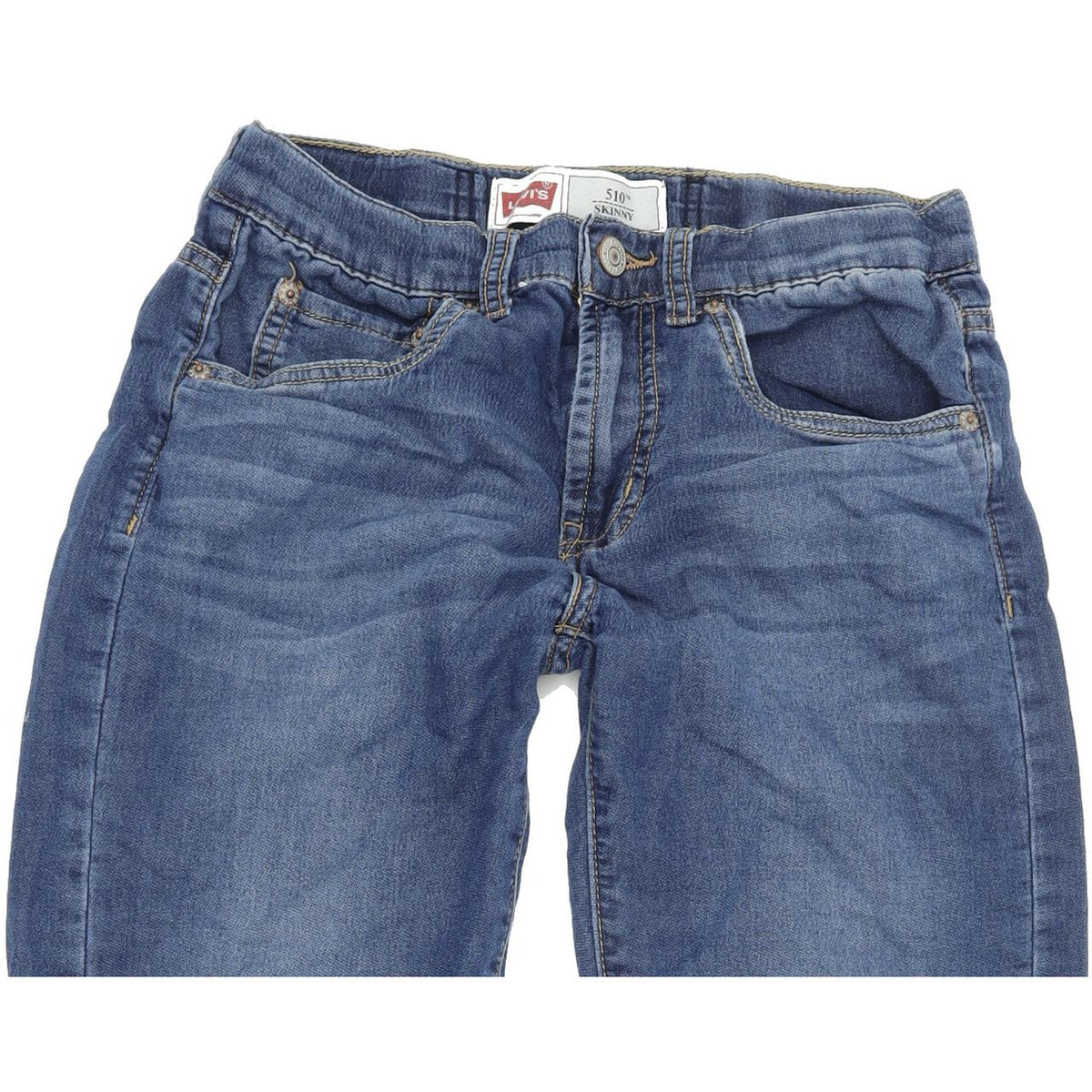 Levi's 510 Kids Women Blue Skinny Slim Stretch Jeans W27 L32