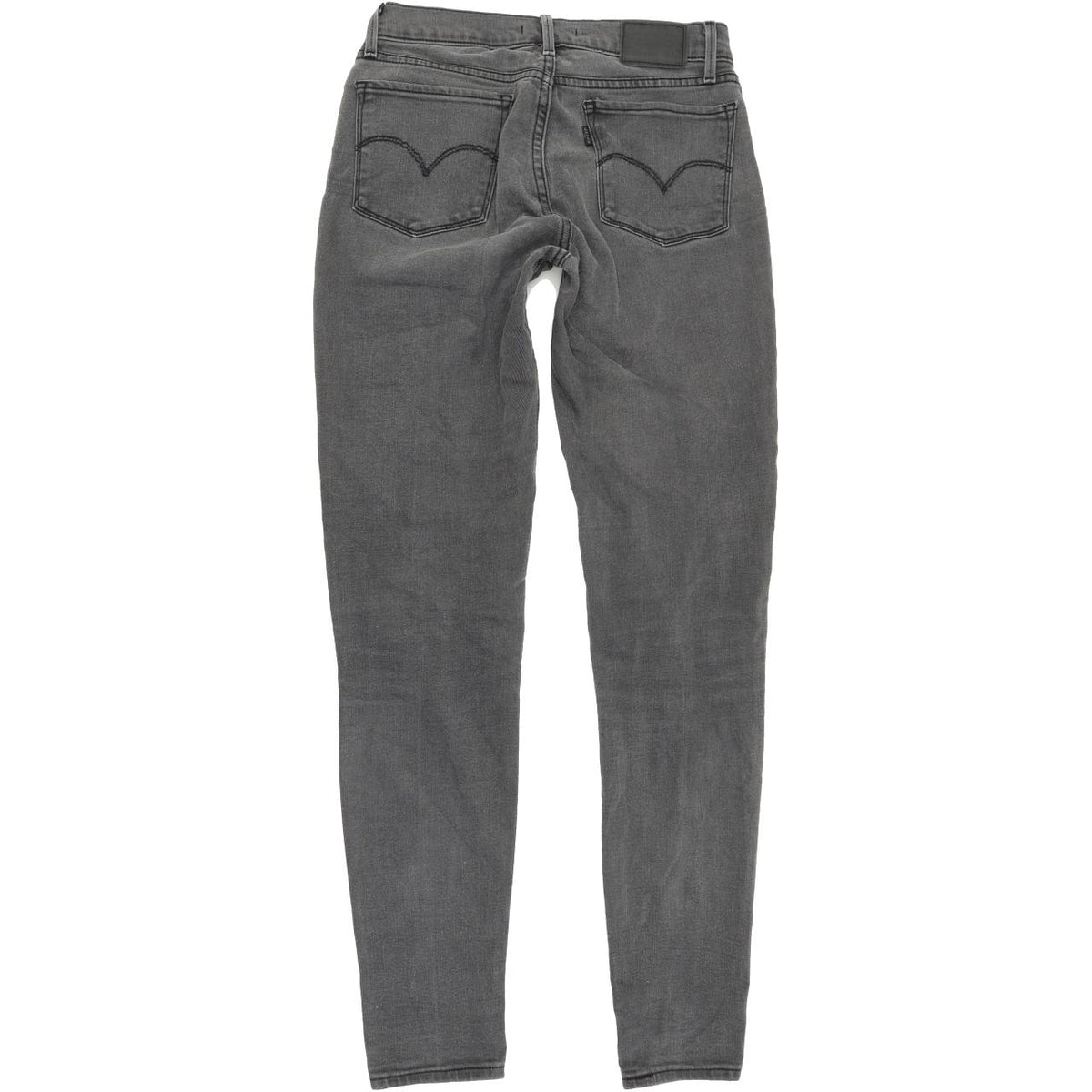 Levi's 710 Super Women Grey Skinny Slim Stretch Jeans W29 L32