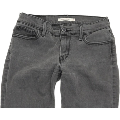 Levi's 710 Super Women Grey Skinny Slim Stretch Jeans W29 L32