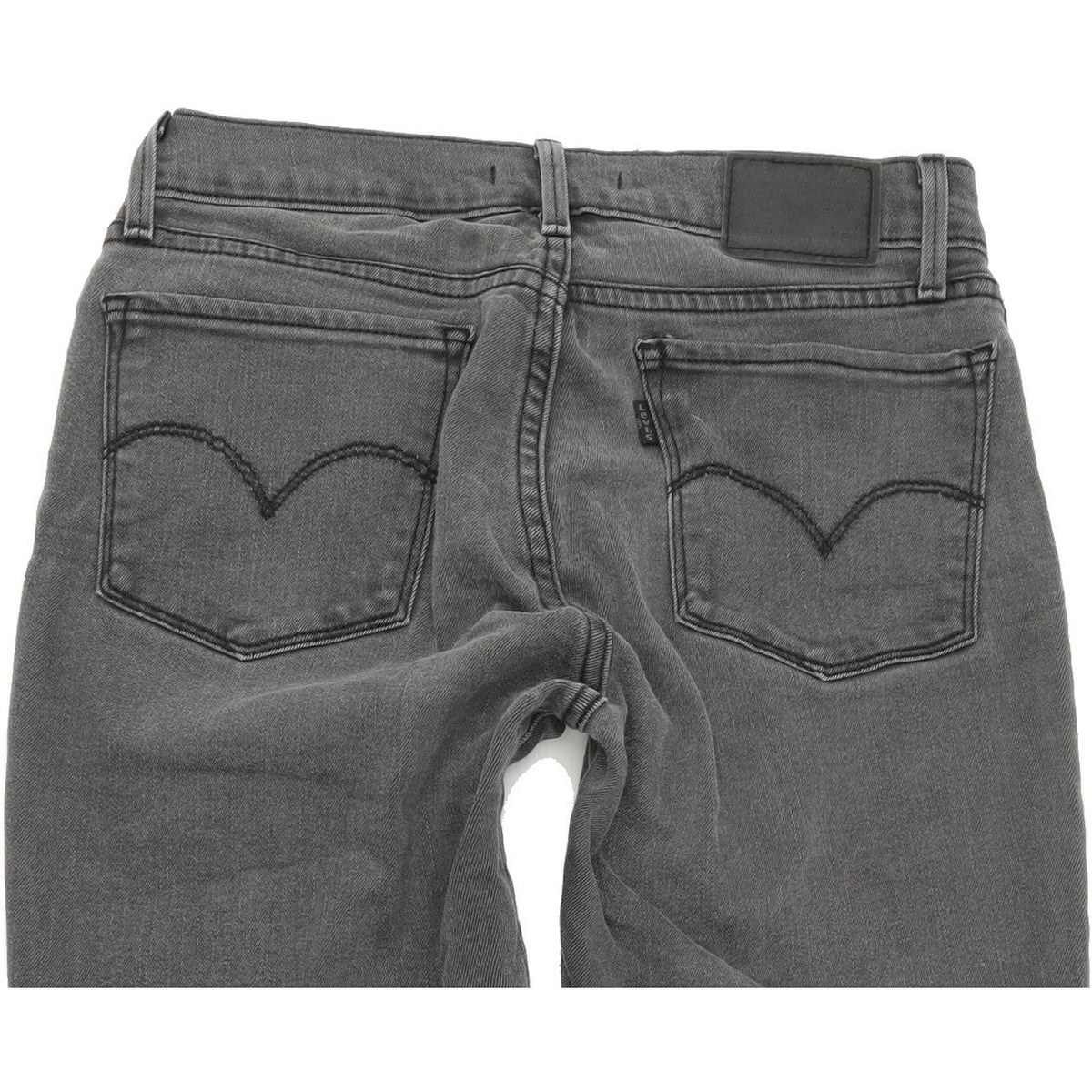 Levi's 710 Super Women Grey Skinny Slim Stretch Jeans W29 L32