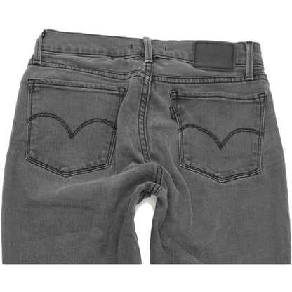 Levi's 710 Super Women Grey Skinny Slim Stretch Jeans W29 L32
