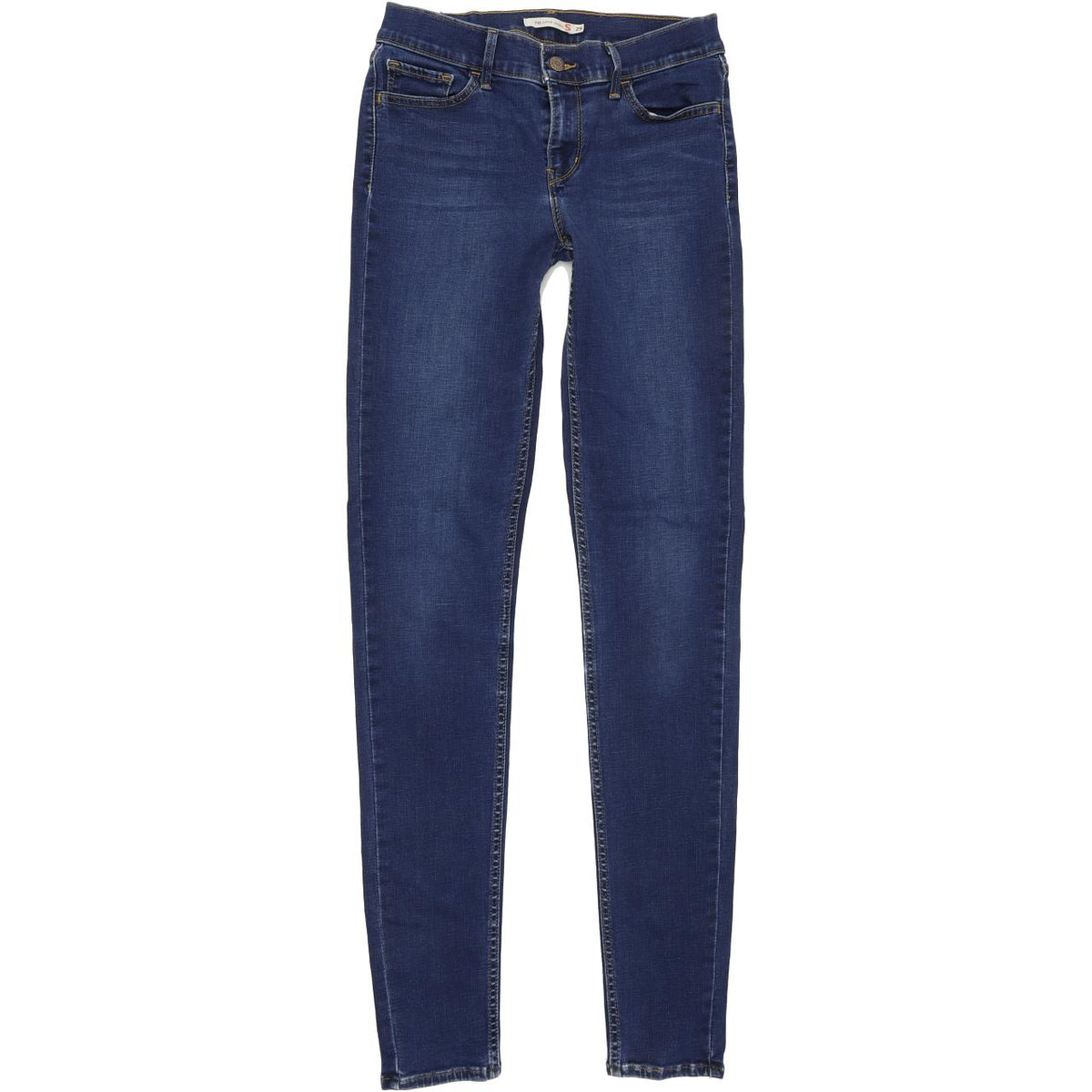 Levi's 710 Super Women Blue Skinny Slim Stretch Jeans W29 L33