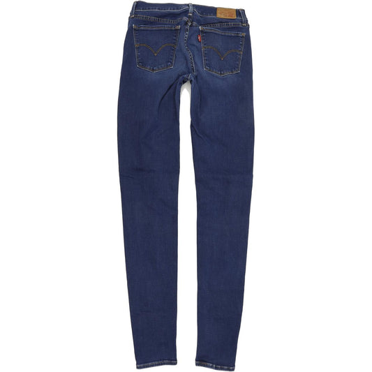 Levi's 710 Super Women Blue Skinny Slim Stretch Jeans W29 L33