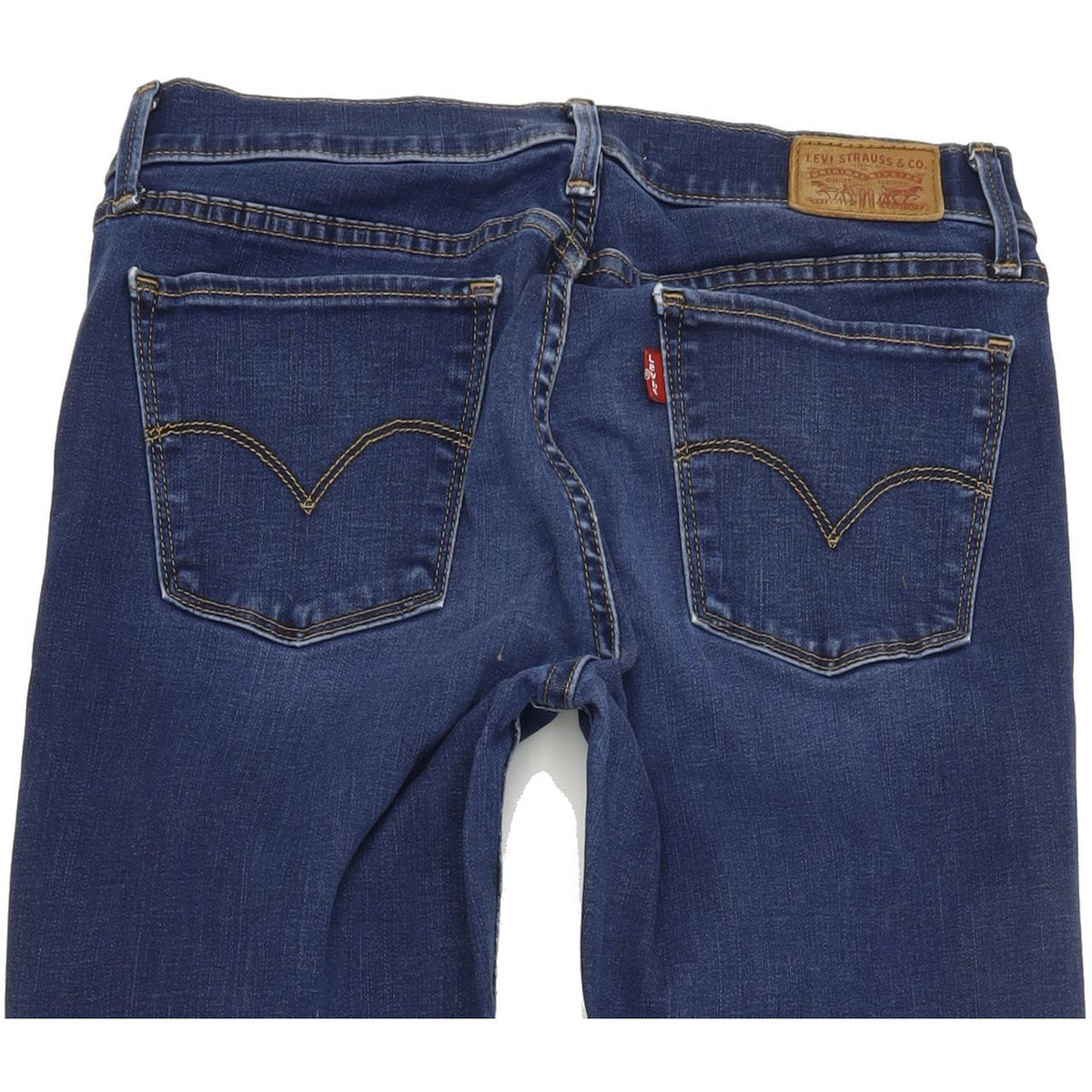Levi's 710 Super Women Blue Skinny Slim Stretch Jeans W29 L33
