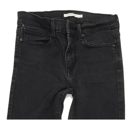 Levi's Slimming  Women Charcoal Straight Regular Stretch Jeans W27 L30
